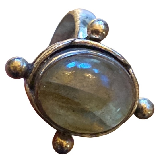 New Kenneth Cole New York semi precious sterling silver Ring Size 7 - Picture 2 of 8